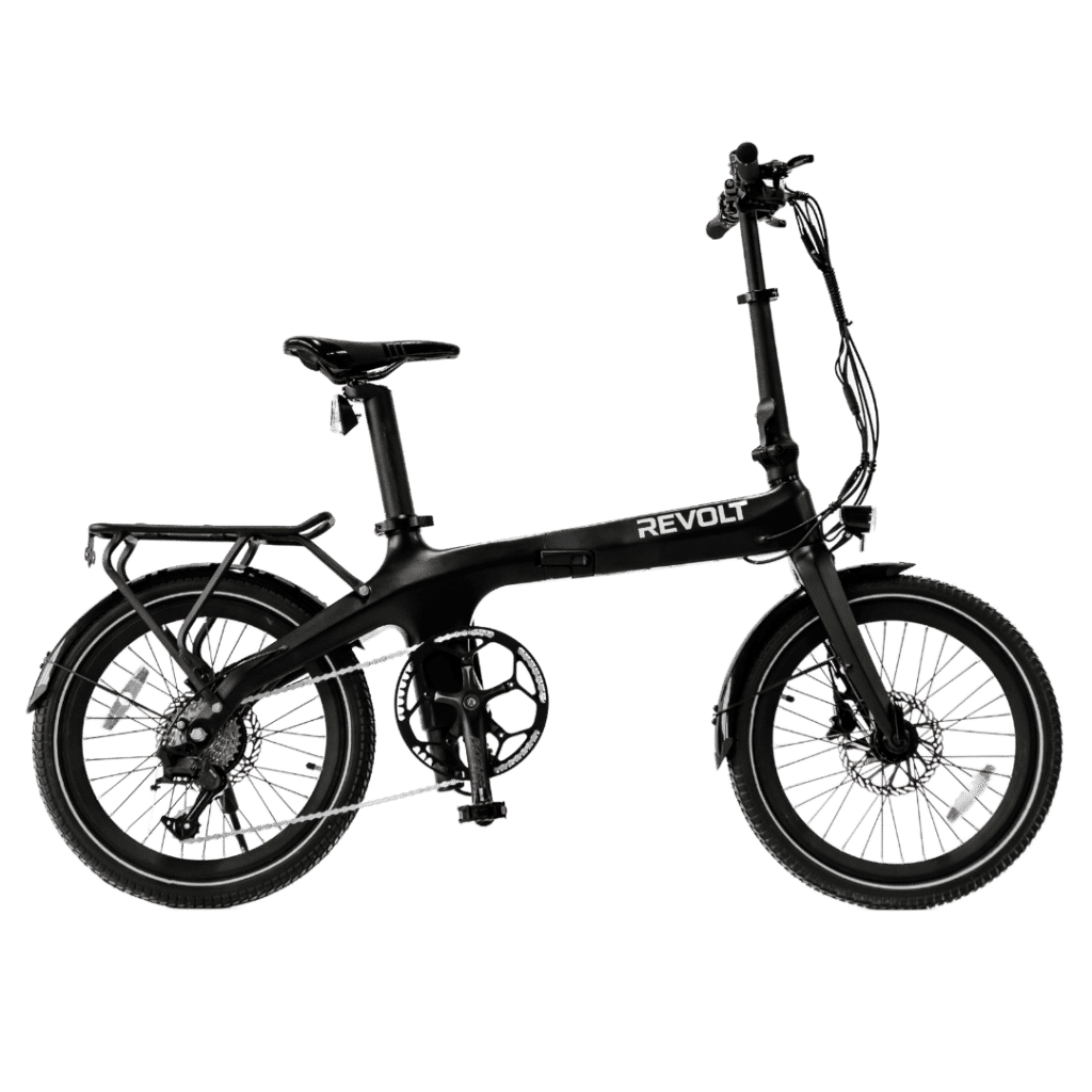Revolt Carbon Fiber Mat E-Bike best folding e bike 2024