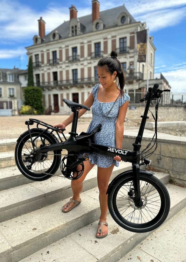 Revolt Carbon Fiber Female Stairs Folding bikes for Teenager