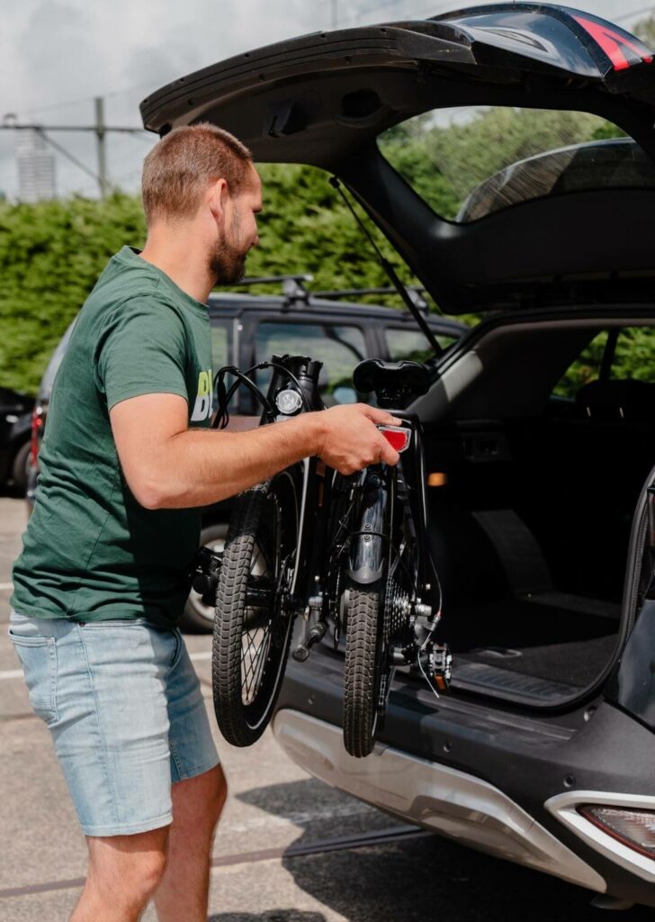 Revolt Carbon Fiber Folding Electric Bikes Male Fold Car Trunk 