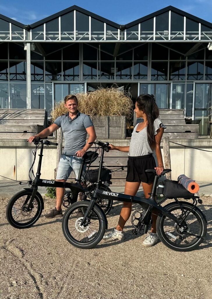 Revolt Carbon Fiber Couple Lightweight Best Foldable electric bikes